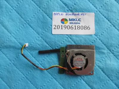 Apple macbook air fan bakir soğutucu (heatsink) orjinal ürün