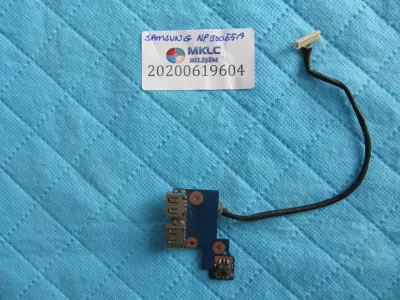 Samsung np300e5a usb port flex ve tetik karti