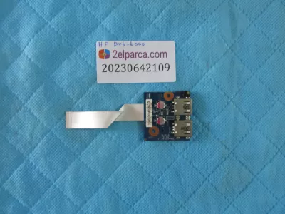 Hp dv6-6000 usb port flex orjinal ürün