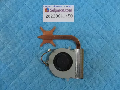 Casper ultrabook 14-cbt fan bakir soğutucu (heatsink) orjinal ürün