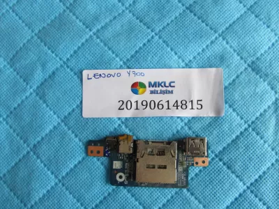 Lenovo ideapad y700 usb port flex ve ses karti orjinal ürün