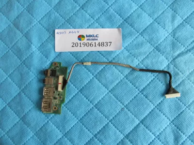 Asus x64v usb port flex ve ses karti