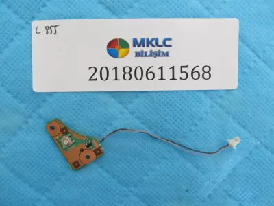 Toshiba l855 tetik karti ve flex orjinal ürün