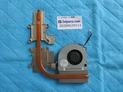 Toshiba l500 fan bakir soğutucu (heatsink) orjinal ürün