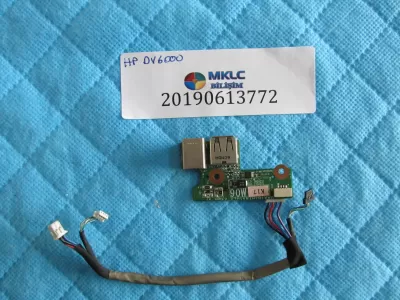 Hp dv6000 power jack ve usb port flex