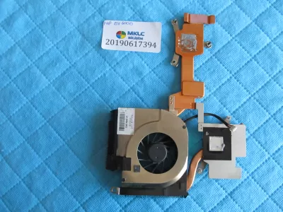 Hp dv6000 fan bakir soğutucu (heatsink)