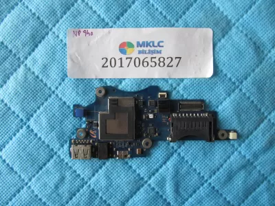 Samsung np940 tetik usb ve kart okuyucu board orjinal ürün