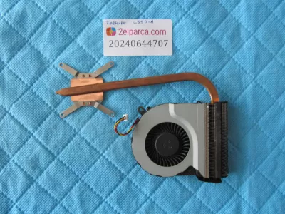 Toshiba c55d-a fan soğutucu bakir (heatsink) orjinal ürün (amd)