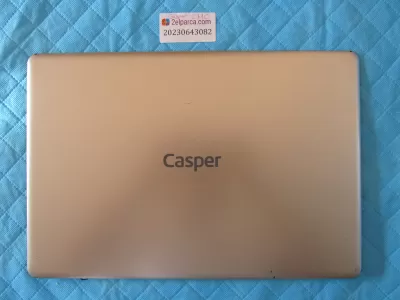 Casper c710 ekran arka kapak lcd back cover (vida yuvalari onarimli) orjinal ürün