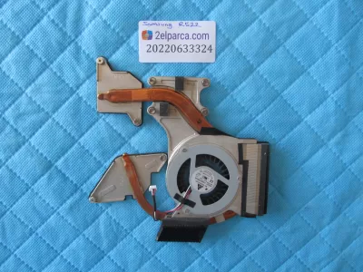 Samsung r522 fan bakir soğutucu (heatsink) orjinal ürün