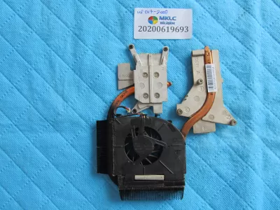 Hp dv7-2000 fan bakir soğutucu (heatsink)