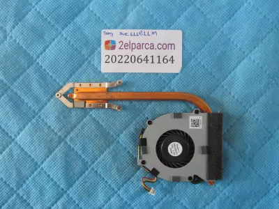 Sony sve111b11m fan bakir soğutucu (heatsink) orjinal ürün