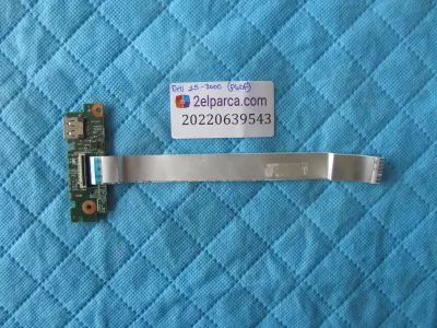 Dell 15-3000 usb kart cr reader board flex dahil  p40f  orjinal ürün