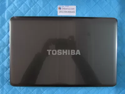 Toshiba l655 arka kapak lcd back cover (4 vida yeri tamirli) orjinal ürün