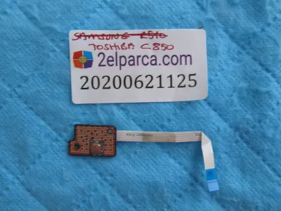 Toshiba c850 tetik karti ve flex