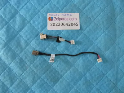 Toshiba p30w-b şarj soket seti orjinal ürün