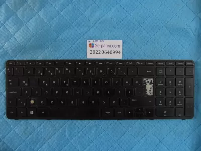 Hp 250 g3 klavye tr q (2 tane tuş ekisk) orjinal ürün