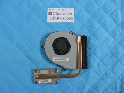 Acer e1-531 e1-521 soğutucu fan bakir (heatsink) orjinal ürün