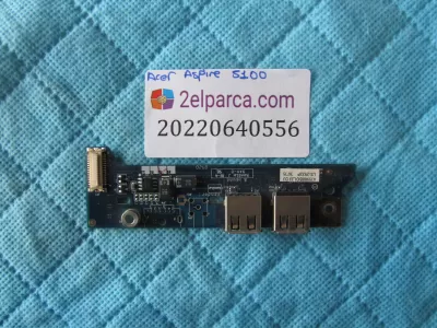 Acer aspire 5100 tetik karti ve usb board orjinal ürün
