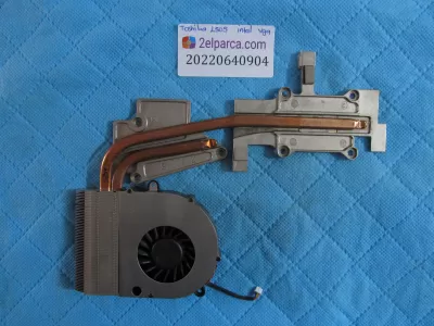 Toshiba l505 intel vga fan bakir soğutucu (heatsink) orjinal ürün