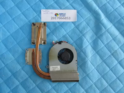 Toshiba l655 1h4 fan bakir soğutucu (heatsink) orjinal ürün