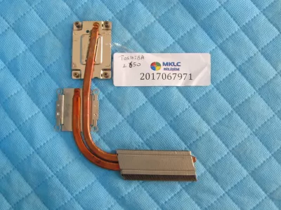 Toshiba l650 soğutucu bakir (heatsink) orjinal ürün