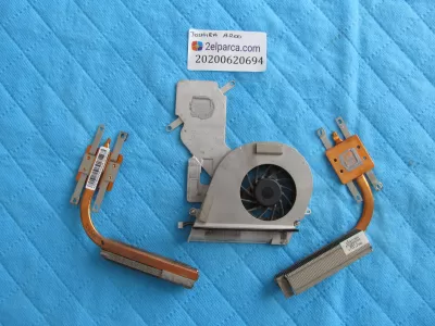 Toshiba a200 fan bakir soğutucu (heatsink) orjinal ürün