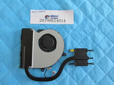 Asus x401a fan bakir soğutucu (heatsink)