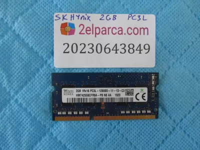 Skhynix 2gb ddr3l 12800s 11-13-c3 ram bellek orjinal ürün