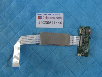 Casper ultrabook 14-cbt usb ses ve kart okuyucu board flex orjinal ürün