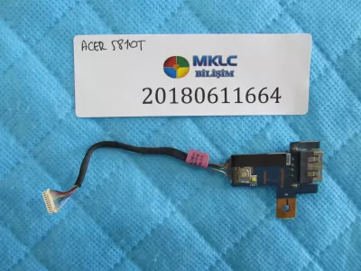 Acer 5810t usb port flex orjinal ürün