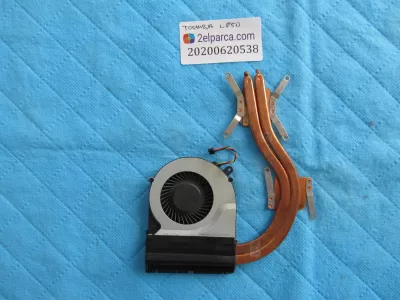 Toshiba l850 fan bakir soğutucu (heatsink) orjinal ürün