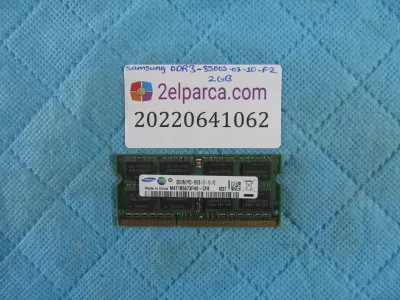 Samsung ddr3-8500s-07-10-f2 2gb ram bellek orjinal ürün