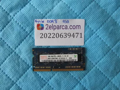 Hynix 1 gb ddr3 8500s-7-10-b1 ram bellek orjinal ürün