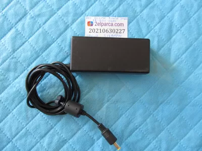 Dell orjinal adaptör pa-1600-06d2 19volt 3.16amper sari yuvarlak iğnesiz uç