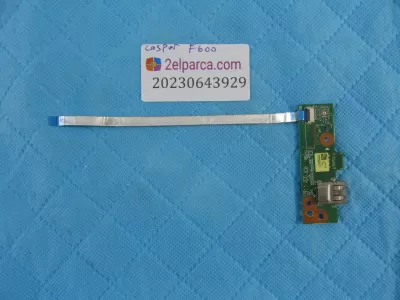 Casper f600 usb board flex orjinal ürün
