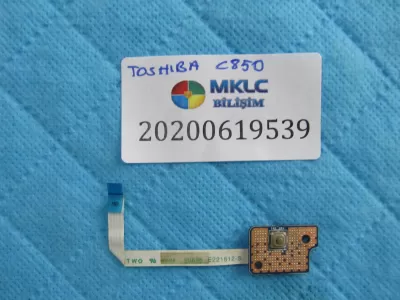 Toshiba c850 tetik karti ve flex