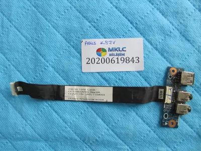 Asus k53v usb port flex ve ses karti