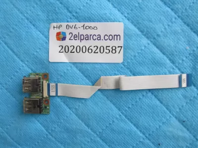 Hp dv6-1000 usb port flex orjinal ürün