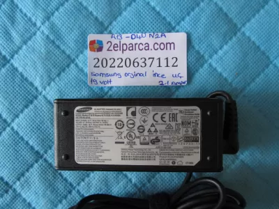 Samsung adaptör a13-040 n2a 19volt 2.1 amper ince uç orjinal ürün