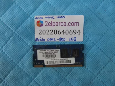 Elpida ddr2-800 1 gb ram bellek orjinal ürün