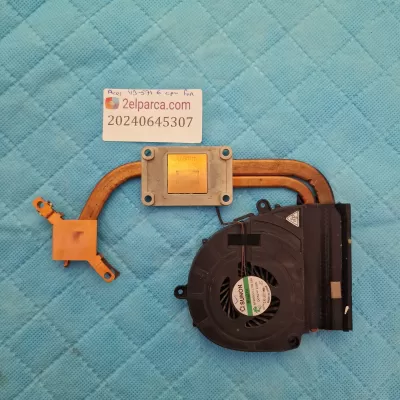 Acer v3 571g cpu fan bakır soğutucu heatsink orjinal ürün