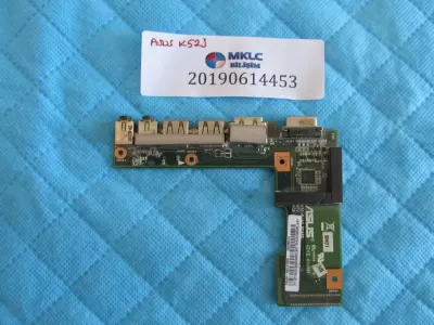 Asus k52j usb vga port ve ses karti