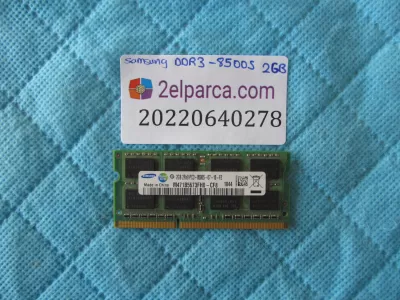 Samsung 2gb ddr3 8500s 07-10-f2 ram bellek orjinal ürün