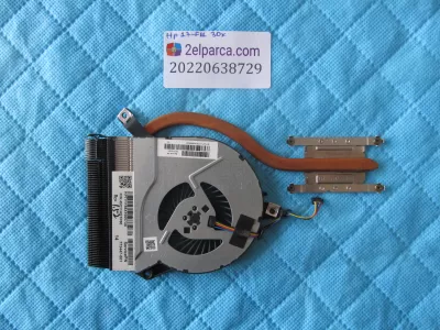 Hp 17-f11 3dx fan soğutucu bakir heatsink orjinal ürün 17"