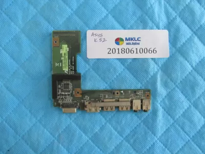 Asus k52 usb hdmi vga port ve ses karti orjinal ürün
