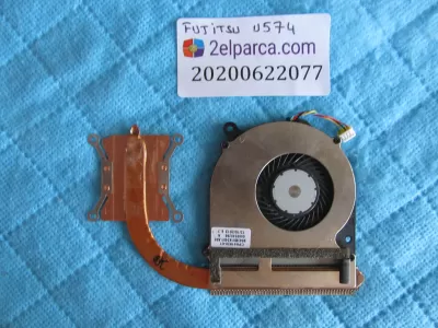 Fujitsu lifebook u574 fan bakir soğutucu (heatsink)