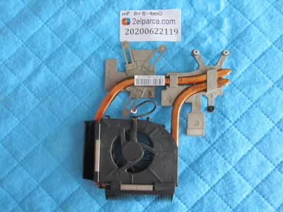 Hp dv5-1000 fan bakir soğutucu (heatsink) orjinal ürün
