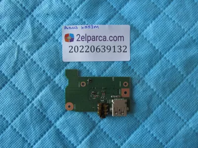 Asus x553m usb port ve ses karti orjinal ürün