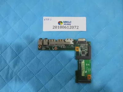 Asus k52j usb hdmi vga port ve ses karti
